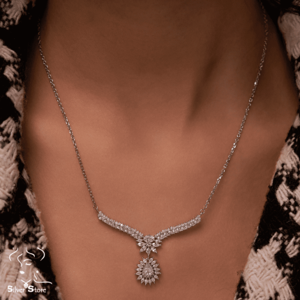 Eternal Love Cluster Necklace