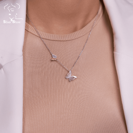 Glow butterfly Necklace